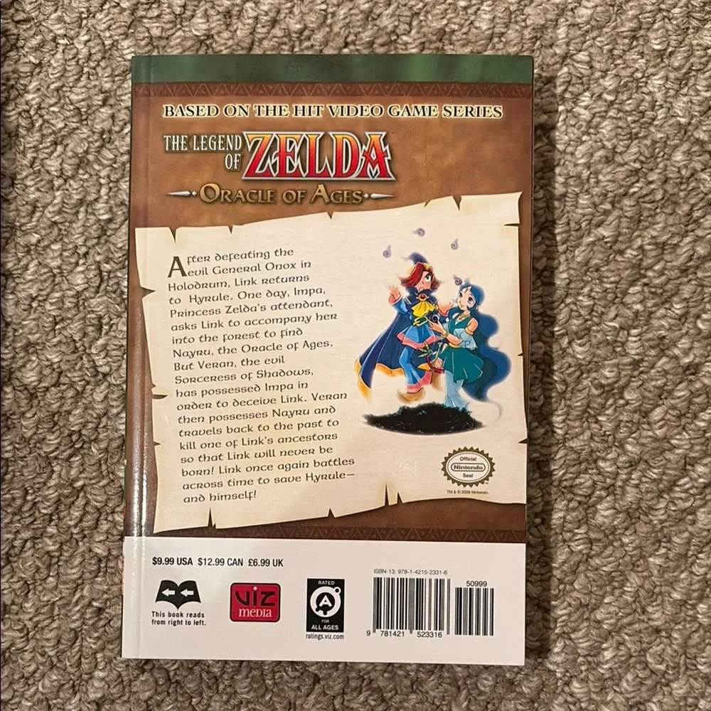 The Legend of : Oracle of Ages by Akira Himekawa